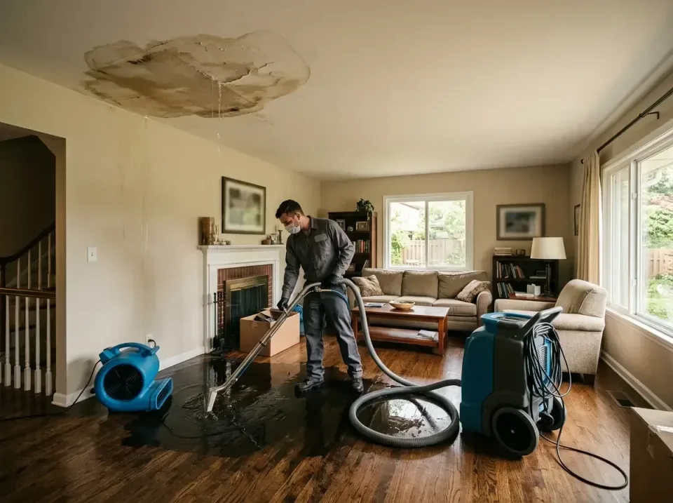 attic-pipe-burst-ceiling-drip-008 — frequently asked questions, Water Damage Restoration & Carpet Care in East Porterville,…